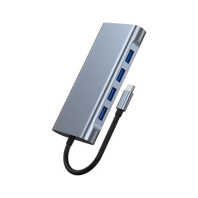 Dock Station Carga rápida para portátil 100w. C a HDMI + RJ45 + USB 3.0 + USB 2.0 + SD/TF + CARGA PD. 1 HDMI: 4K @ 30 Hz. 2: RJ45: VGA 4*USB 3.0. - Dock Station Carga rápida para portátil 100w. C a HDMI + RJ45 + USB 3.0 + USB 2.0 + SD/TF + CARGA PD. 1 HDMI: 4K @ 30 Hz. 2: RJ45: VGA 4*USB 3.0. -